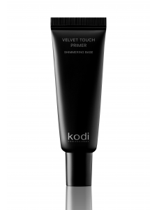 Velvet Touch Primer Kodi Professional Make-up (მქრქალი ბაზა მაკიაჟის მქონე მბზინავი ნაწილაკებით), 15 მლ